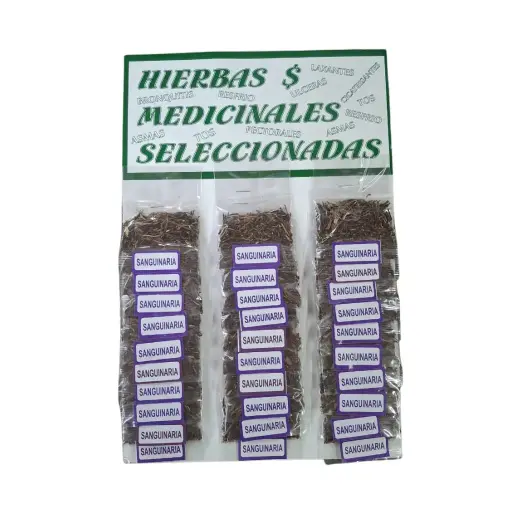 [736763] HIERBA SANGUINARIA CARTON X30U