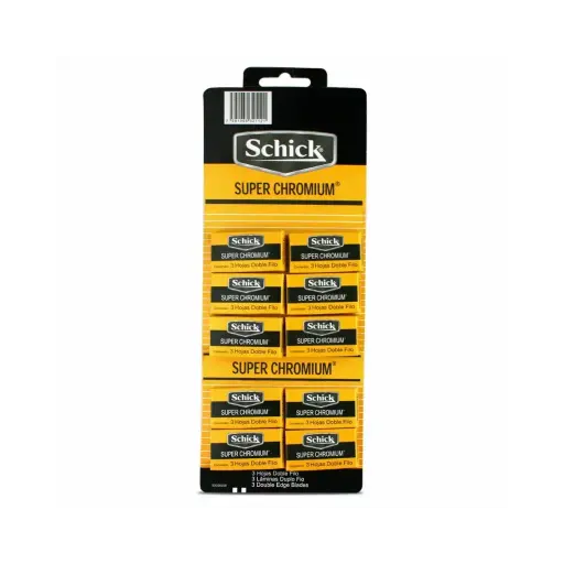 [300927] HOJA DE AFEITAR SCHICK 10 DISPLEY X3U
