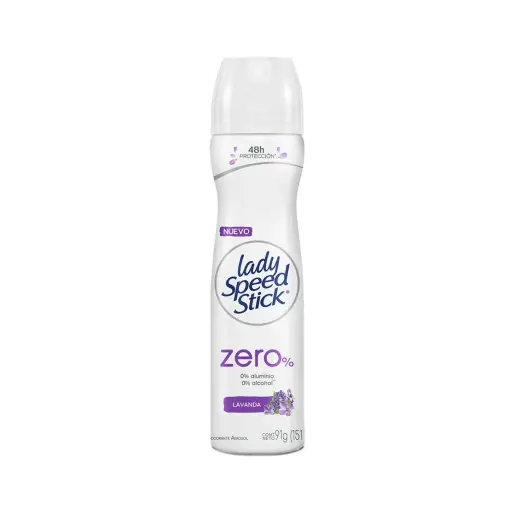 [123675] DESODORANTE LADY SPEED SPRAY ZERO LAVANDA 150ML