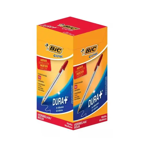 [892373] LAPIZ BIC CRISTAL ROJO X50U