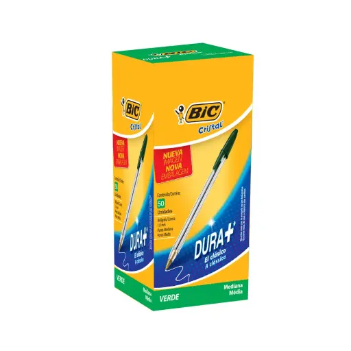 [774656] LAPIZ BIC CRISTAL VERDE X50U