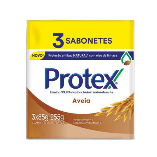 [200783] PACK JABON PROTEX AVENA+ PREBIOTICO 90G X3U