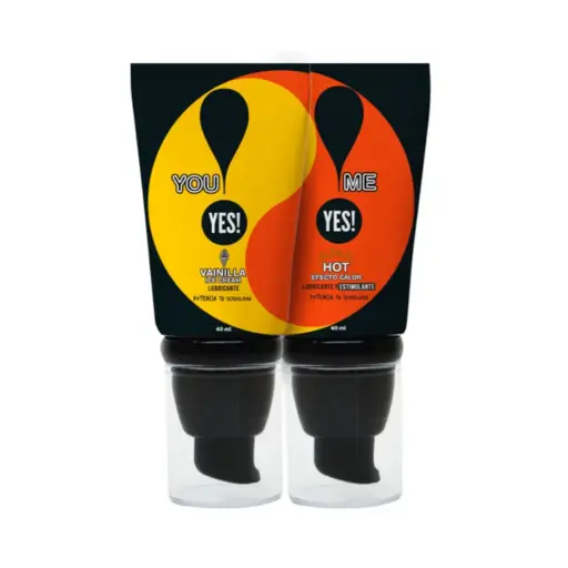 [324358] PACK LUBRICANTE YES YOU & ME (40+40ML)