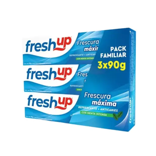 [416231] PACK PASTA DENTAL FRESH UP FRESCURA MAXIMA 90G X3U