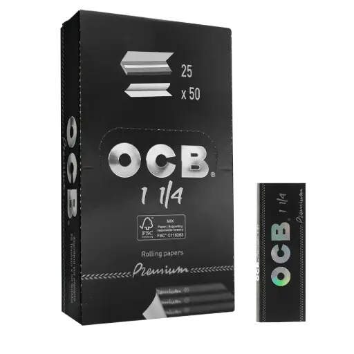 [234312] PAPEL OCB NEGRO PREMIUM 25X50U (f)