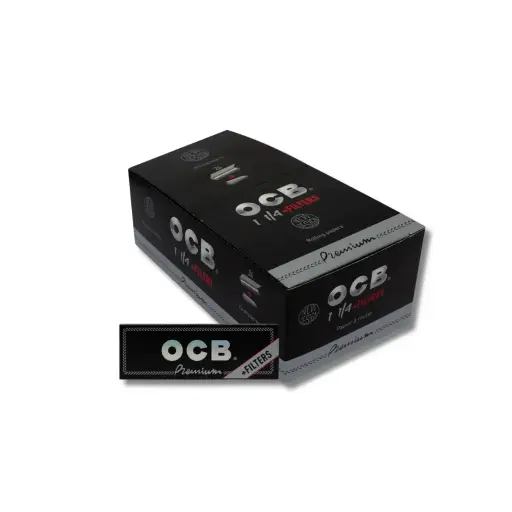 [654585] PAPEL + TIPS OCB NEGRO PREMIUM X24U