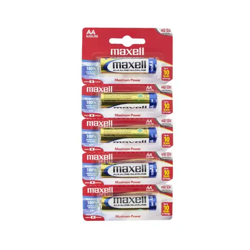 [8734532] PILA MAXELL ALCALINA AA X5U