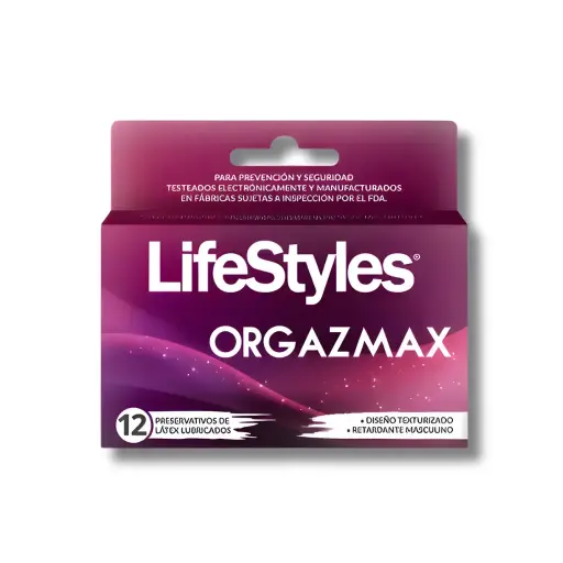 [380439] PRESERVATIVO LIFESTYLES X12U ORGAZMAX