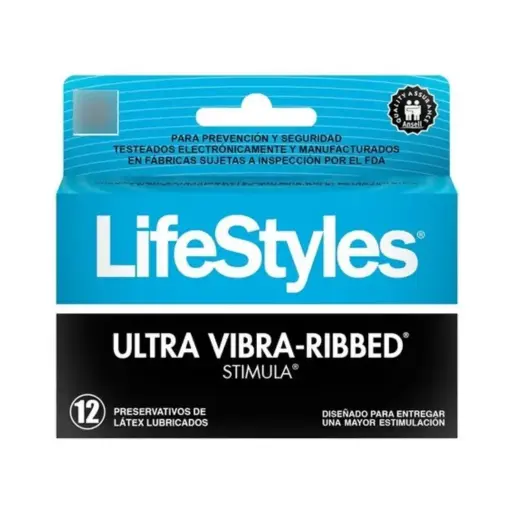[777857] PRESERVATIVO LIFESTYLES X12U VIBRA-RIBBED (STIMULA)