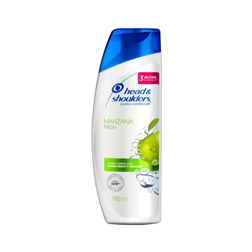 [656231] SHAMPOO H&S MANZANA FRESH 180ML