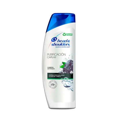 [7654098] SHAMPOO H&S PURIFICACION CAPILAR CARBON 180ML