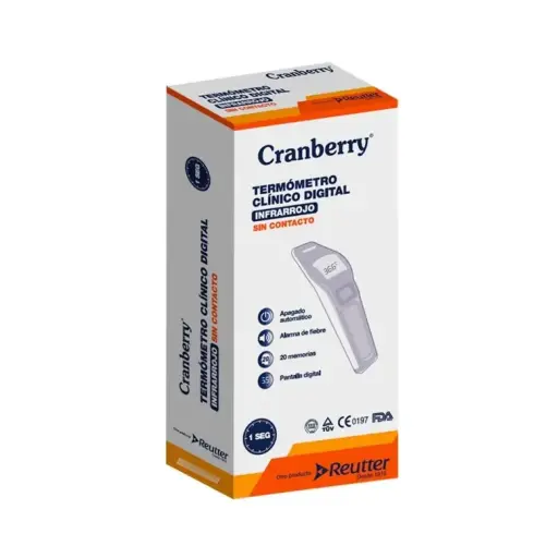 [301106] TERMOMETRO CLINICO DIGITAL CRANBERRY X1U
