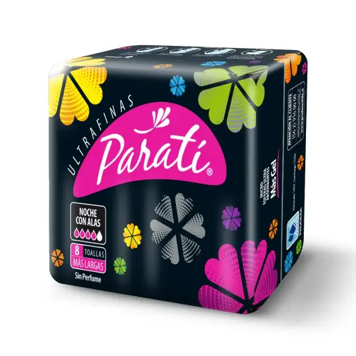 [189045] TOALLAS PARATI NOCHE ULTRAFINA C/ALAS X8U