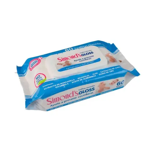 [451322] TOALLITA HUMEDA SIMONDS GLOSS X60U