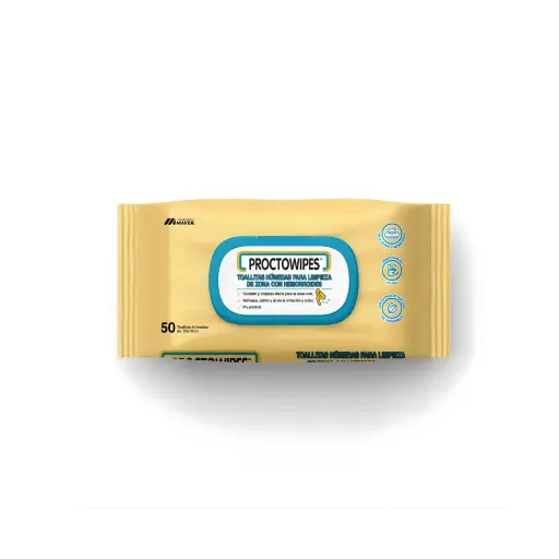[123456] TOALLITAS PROCTOWIPES X50U (HEMORROIDES)