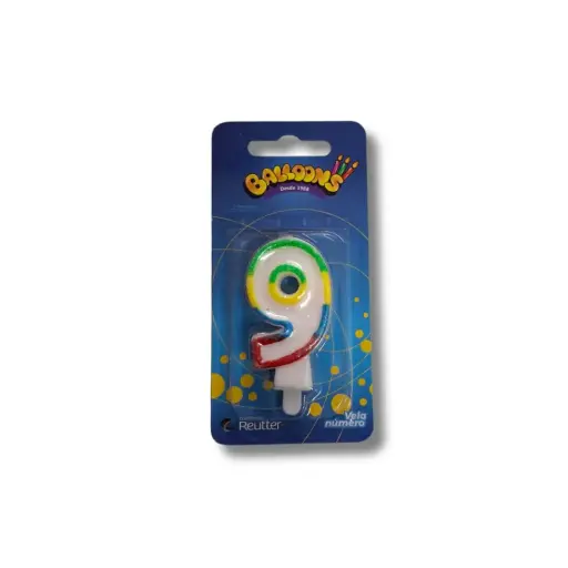 [456321] VELA NUMERO BASICA 09