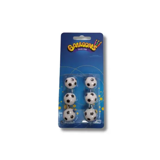[326523] VELAS PELOTA FUTBOL X6U