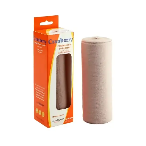 [311010] VENDA ELASTICA 15CMX4.5M CRANBERRY