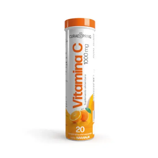 [536235] VITAMINA C 1000MG X20 COMP EFERVECENTE (CURAESPRING)