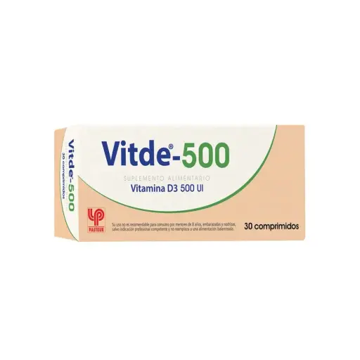 [599874] VITDE-500 X30 COMP (VIT D3 500UI)