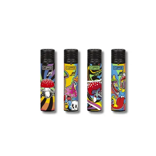 [570331] ENC.CLIPPER JET FLAME RAINBOW MUSH X24U