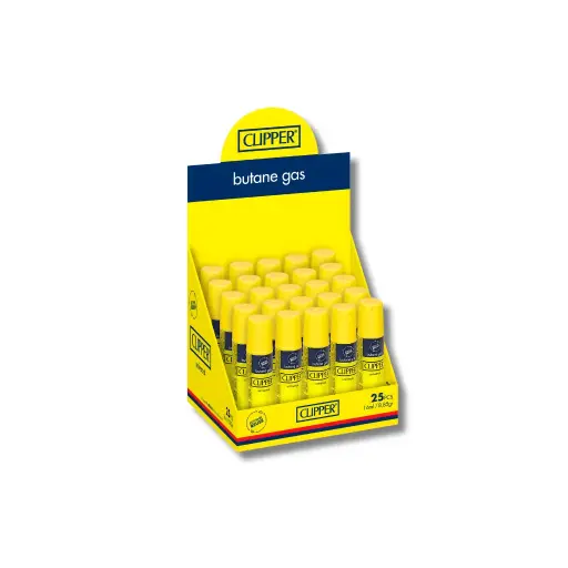 [997103] GAS BUTANO DE BOLSILLO CLIPPER 16ML X25U