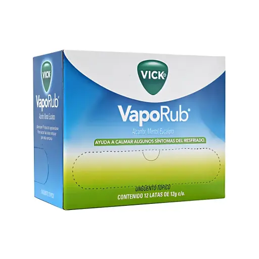 [263653] VICK VAPORUB LATA 12G DISPLAY X12U