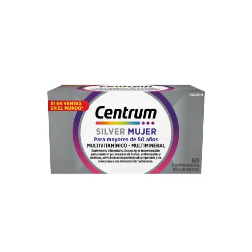 [497100] CENTRUM SILVER MUJER X60 COMP
