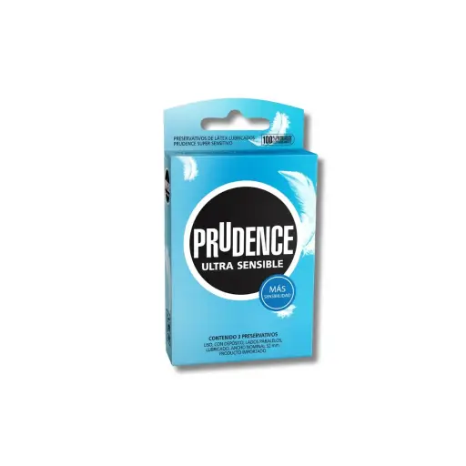 [549970] PRESERVATIVO PRUDENCE X3U ULTRA SENSIBLE