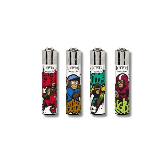 [942940] ENC.CLIPPER REUSABLE OLYMPIAN MONKEYS X24U