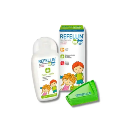 [596630] REFELLIN KIT TRATAMIENTO 135ML (LOCION+PEINE)