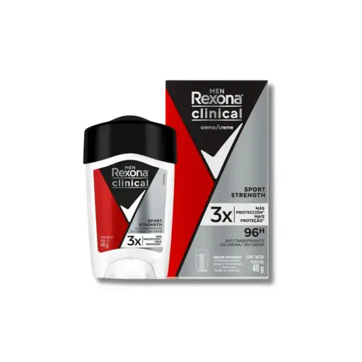 [889653] DESODORANTE REXONA CLINICAL MEN BARRA SPORT STRENGTH 48G
