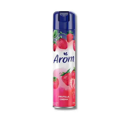 [129870] DESODORANTE AMBIENTAL AROM FRUTILLA CREMA 225G