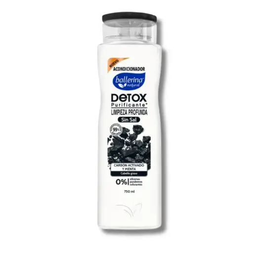[109987] ACONDICIONADOR BALLERINA CARBON MENTA 750ML