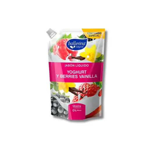 [978989] DOYPACK JABON BALLERINA YOGURT BERRIES 650ML