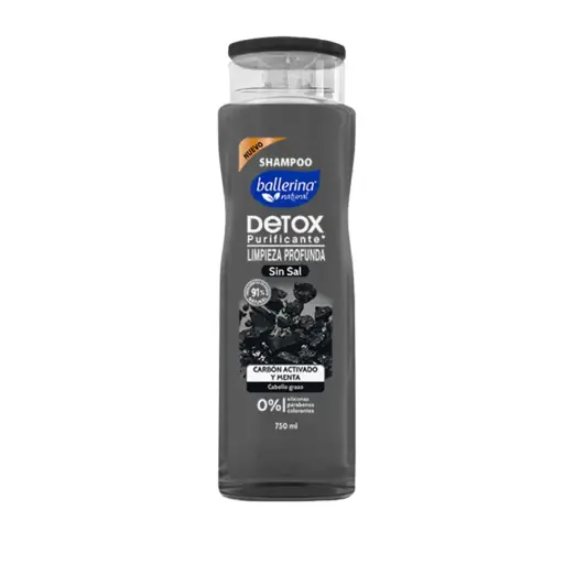 [2298631] SHAMPOO BALLERINA CARBON MENTA 750ML