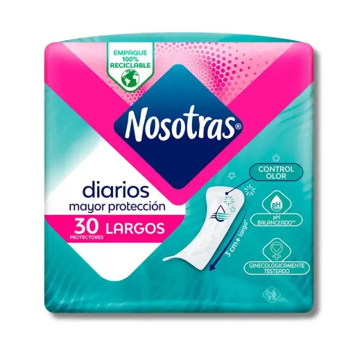 [5023970] PROTECTOR DIARIO NOSOTRAS LARGO X30U