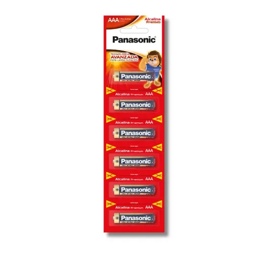 [6398640] PILA PANASONIC ALCALINA AAA X6U